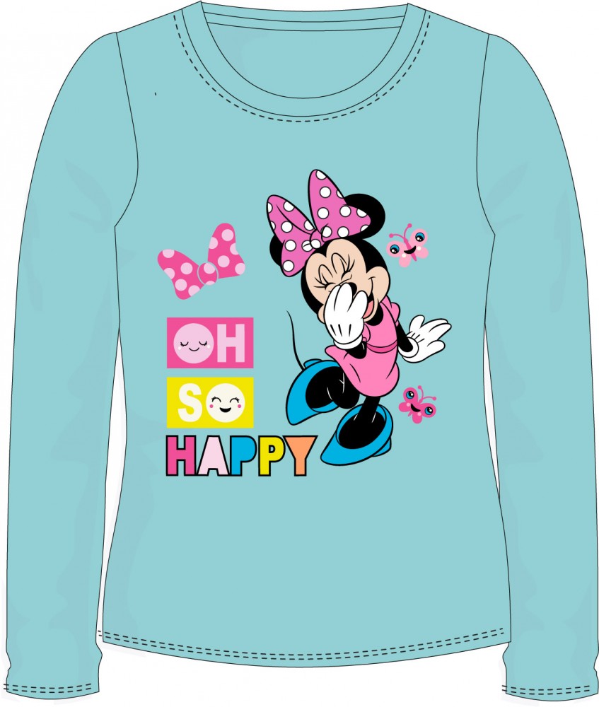 Disney Minnie So Happy gyerek hosszú póló, felső 5 év / 110 cm