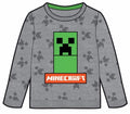 Minecraft Grey gyerek kötött pulóver 12 év / 152 cm