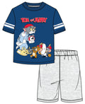 Tom és Jerry Alarm gyerek rövid pizsama 5 - 10 év / 110 - 140 cm