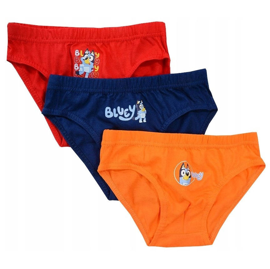 Bluey Fun gyerek fehérnemű, alsó 3 darab/csomag 3 - 8 év / 98 - 128 cm