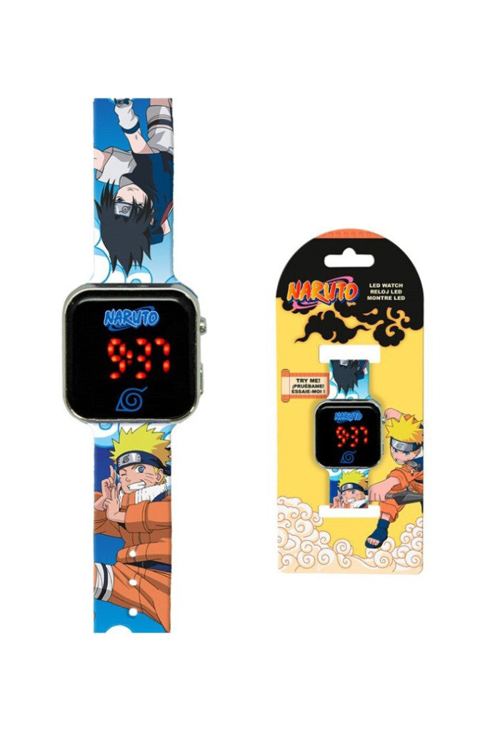 Naruto Sasuke digitális LED karóra