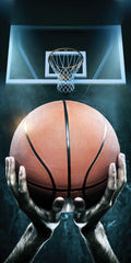Kosárlabda Backboard fürdőlepedő, strand törölköző 70x140cm