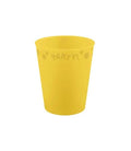 Sárga Yellow micro prémium műanyag pohár 250 ml