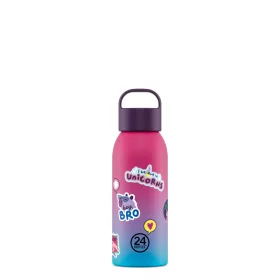   24BOTTLES Young Clima 500ml rozsdamentes acél termosz szívószálas kupakkal, Drip Squad