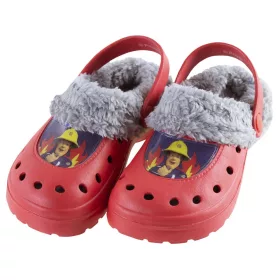 Sam a tűzoltó Red gyerek téli papucs clog 27/28