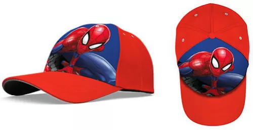 Pókember Marvelous Red gyerek baseball sapka 54 cm