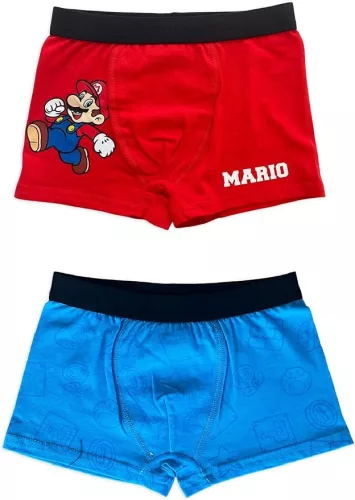 Super Mario Come On gyerek boxeralsó 2 darab/csomag 6 év / 116 cm