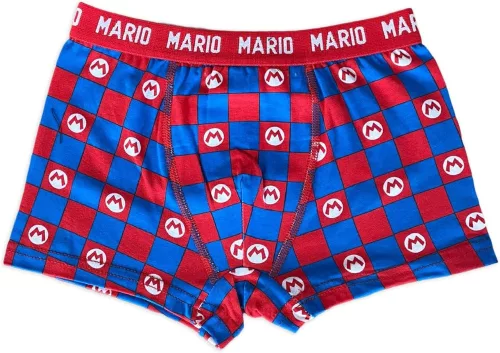 Super Mario Power gyerek boxeralsó 2 darab/csomag 6 év / 116 cm