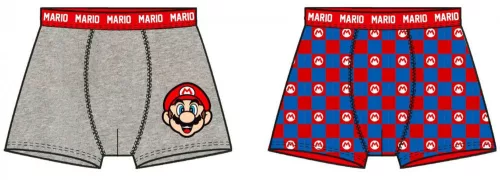 Super Mario Power gyerek boxeralsó 2 darab/csomag 6 év / 116 cm