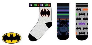 Batman Call Sign Dark gyerek zokni 31/34