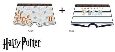 Harry Potter Castle gyerek boxeralsó 2 darab/csomag 10 - 12 év / 140 - 152 cm