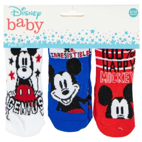 Disney Mickey Genius baba zokni 6/12 hó