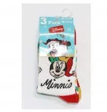 Disney Mickey, Minnie Gift Karácsonyi gyerek zokni 27/30