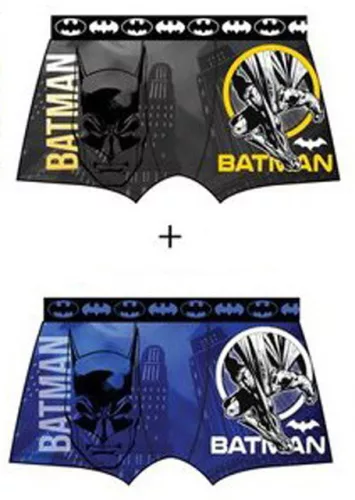Batman City ​​Defender férfi boxeralsó 2 darab/csomag M