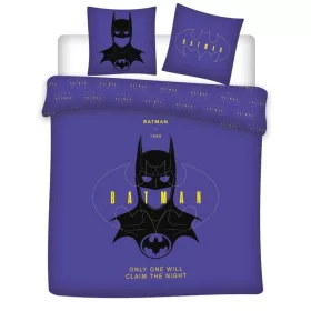   Batman Claim the Night dupla, kétszemélyes ágyneműhuzat 240×220cm, 65x65 cm