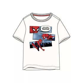   Pókember White gyerek rövid póló, felső 3 - 8 év / 98 - 128 cm