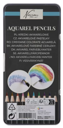 Akvarel Nassau színes ceruza 10 db-os