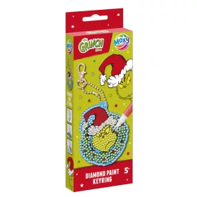   A Grincs Dr Seuss gyémántszemes kulcstartó készítő szett