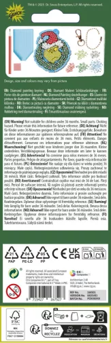 A Grincs Dr Seuss gyémántszemes kulcstartó készítő szett