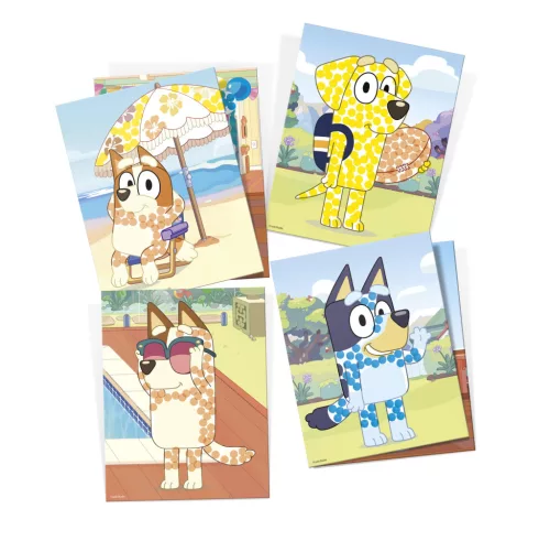 Bluey Cool kreatív szett 2 az 1-ben