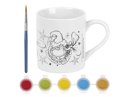 A Grincs Dr Seuss festhető porcelán bögre 235 ml Díszdobozban