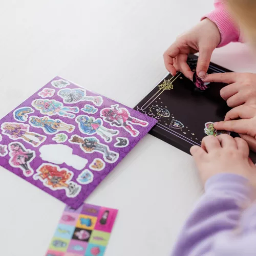 Monster High Dark matrica szett
