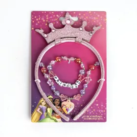 Disney Hercegnők Heart ékszer és hajpánt szett