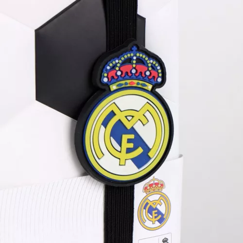 Real Madrid Ball párnázott notesz, vonalas jegyzetfüzet