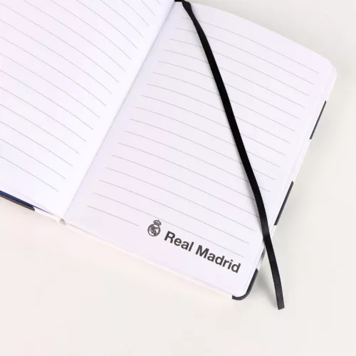 Real Madrid Ball párnázott notesz, vonalas jegyzetfüzet
