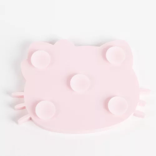 Hello Kitty Pink szilikon etetőszőnyeg 18 cm