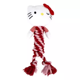 Hello Kitty Red sípoló kötél kutyajáték 30 cm