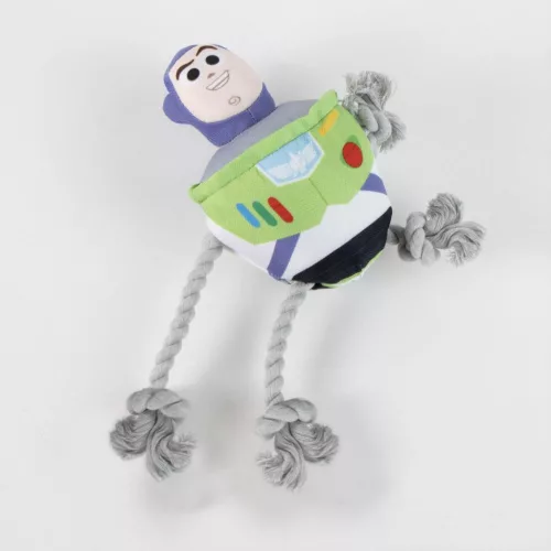 Disney Játékháború Buzz Lightyear sípoló kötél kutyajáték 20 cm