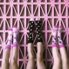 Barbie Argyle női hosszú szárú zokni 36/43