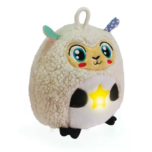 Bárány Twinkle Twinkle éjszakai fény és játék Clementoni