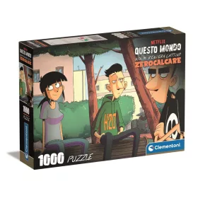   A világ ellen Hoodie Talks 1000 db-os Compact puzzle Clementoni