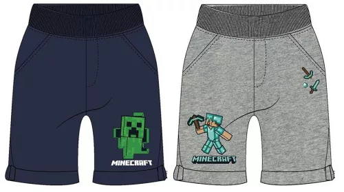 Minecraft Pixel gyerek rövidnadrág 6 - 12 év / 116 - 152 cm
