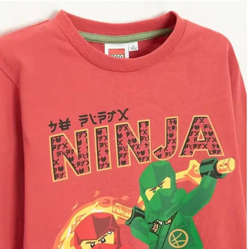 Lego Ninjago Be Ninja gyerek hosszú ujjú póló, felső 3 - 8 év / 98 - 128 cm