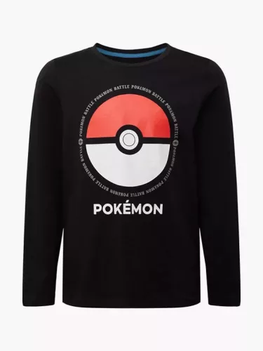 Pokémon Battle gyerek hosszú ujjú póló, felső 10 - 14 év / 140 - 164 cm
