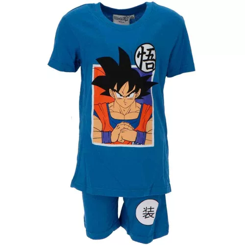 Dragon Ball Saiyan gyerek rövid pizsama 6 - 12 év / 116 - 152 cm