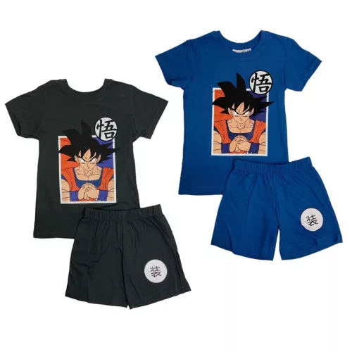 Dragon Ball Saiyan gyerek rövid pizsama 6 - 12 év / 116 - 152 cm