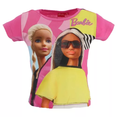Barbie Icon gyerek rövid póló, felső 3 - 8 év / 98 - 128 cm