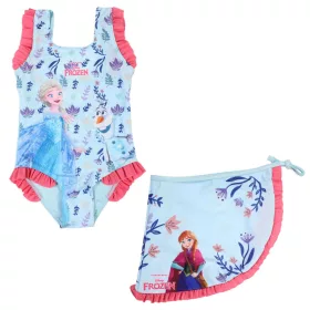   Disney Jégvarázs Frolic gyerek fürdőruha és sarong szett 3 - 8 év / 98 - 128 cm