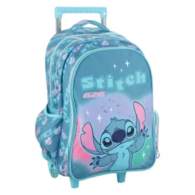   Disney Lilo és Stitch, A csillagkutya Brush It Out gurulós iskolatáska, táska 46 cm