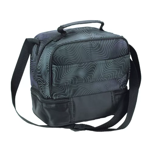 K-pop Démonvadászok Black thermo uzsonnás táska 21 cm