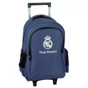 Real Madrid Blue gurulós iskolatáska, táska 46 cm
