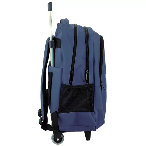 Real Madrid Blue gurulós iskolatáska, táska 46 cm