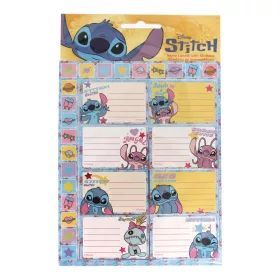   Disney Lilo és Stitch, A csillagkutya Universe füzetcímke matricával 16 db-os