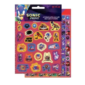 Sonic a sündisznó Chaos 600 darabos matrica szett