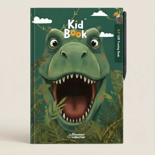 KidLupe KidBook grafikus rajztábla munkakártyákkal – Dino