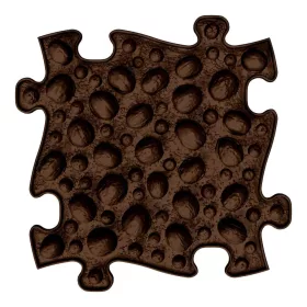  Muffik szenzoros ortopédiai szőnyeg puzzle dió barna - kemény